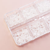 Flat Back Pearls (6 Grids/Box)